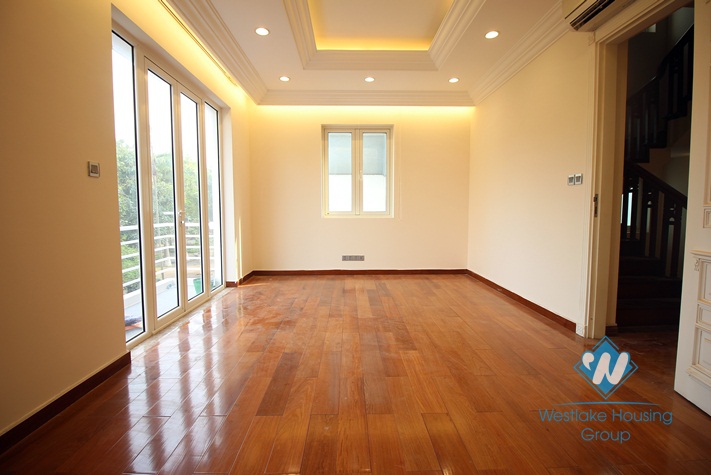 Stunning modern house for rent on Lac Long Quan in diplomat's neighborhood